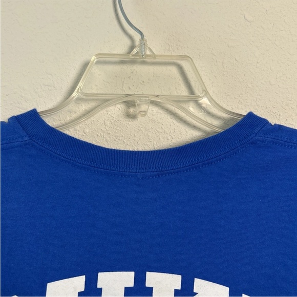 Duke Blue Devils Lacrosse TRT T-Shirt Men’s 2XL Blue Short Sleeve Double Sided - Picture 8 of 10